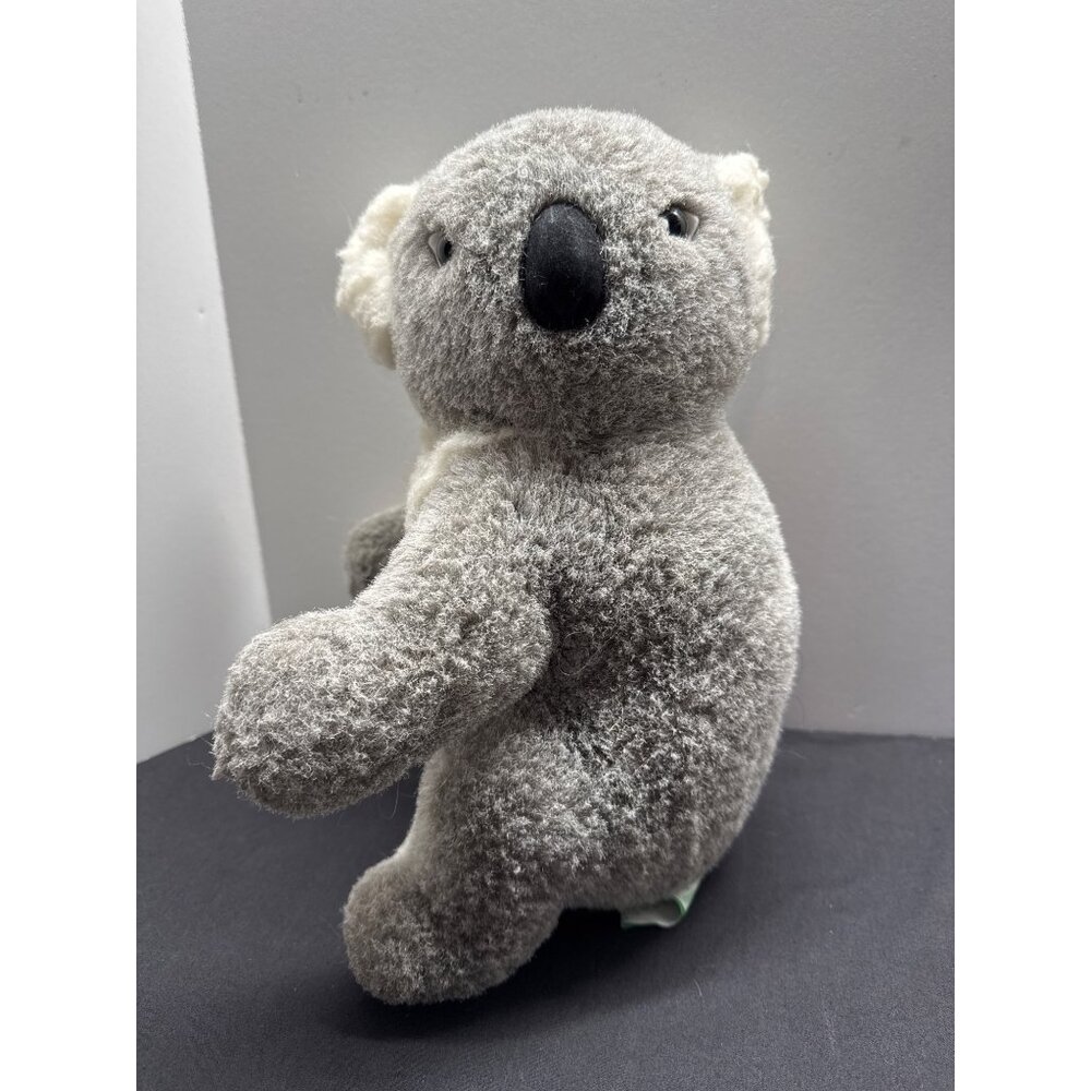Vintage Applause Koala Plush Toy Soft Gray & White Stuffed Animal